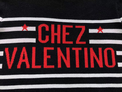 Sweater Valentino Garavani Chez Valentino Stripe 