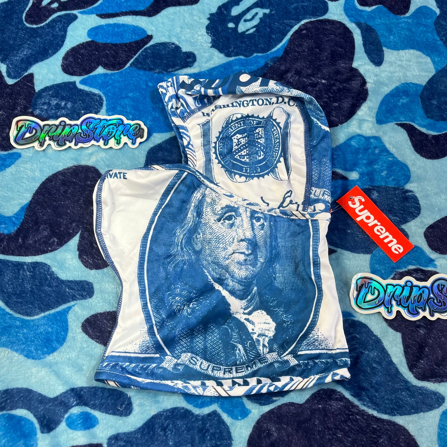 Balaclava Supreme Money Azul