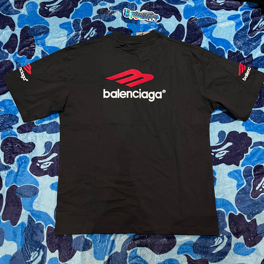 Remera Balenciaga 3B Sports Icon Negra