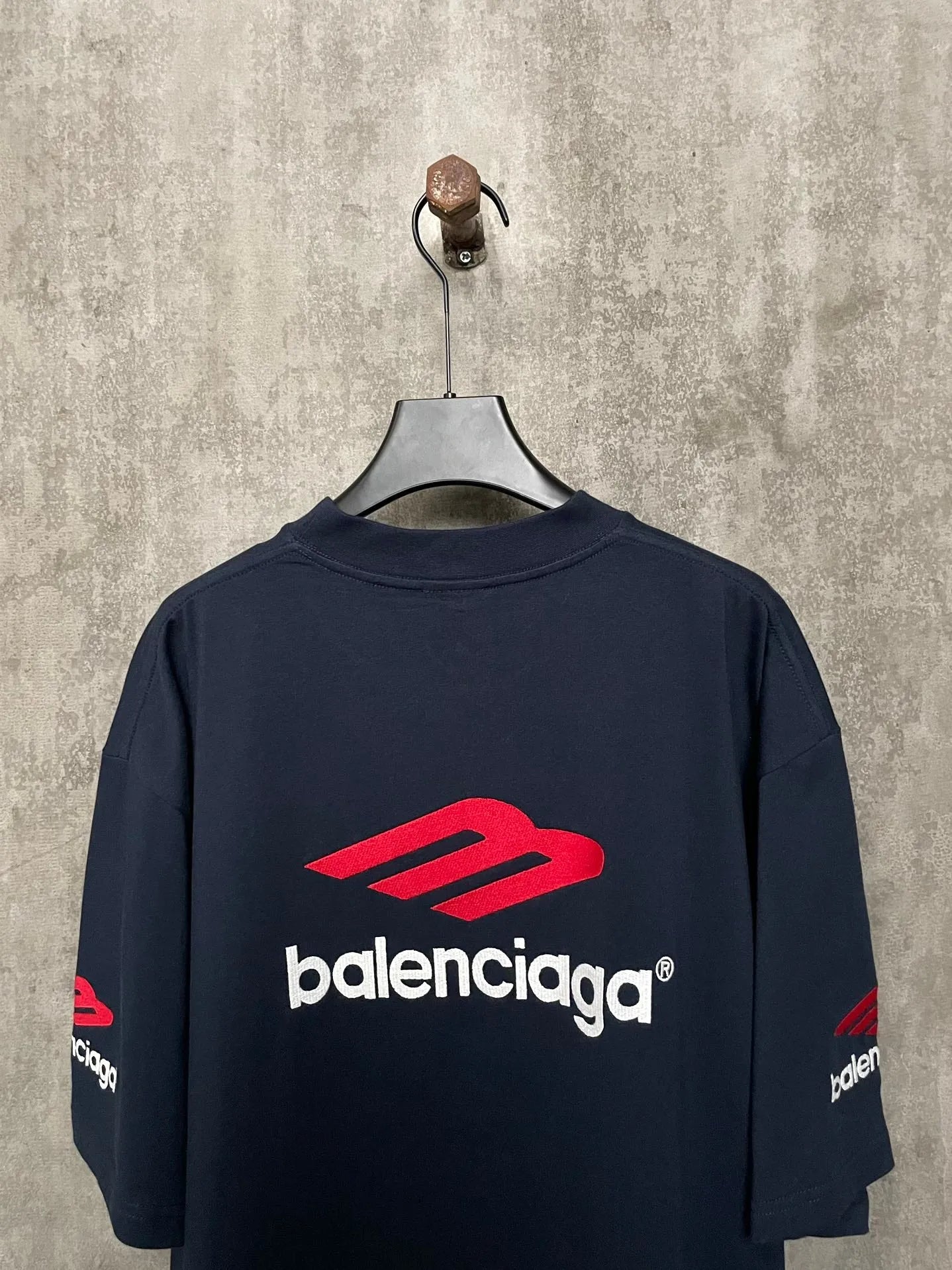 balenciaga-3b-sports-icon-t-shirt-black-3-Drip Store Argentina