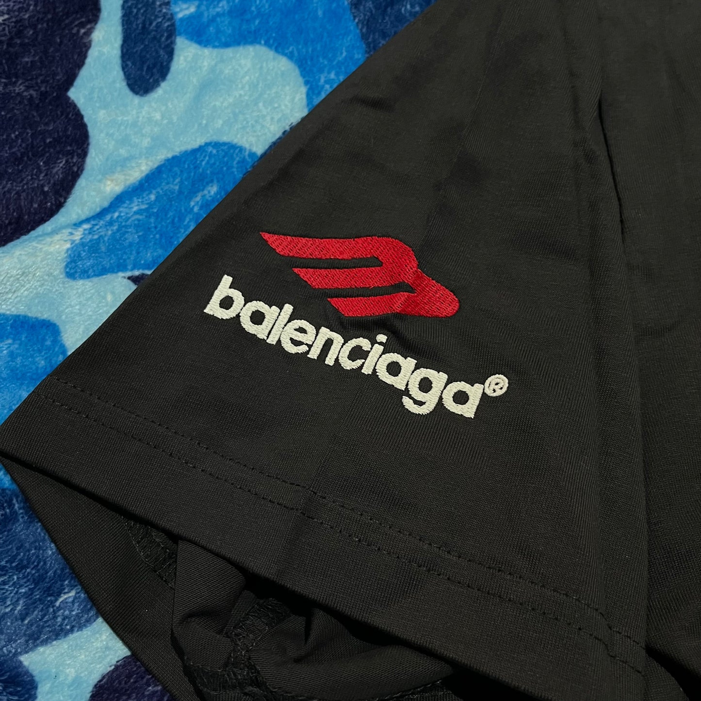Remera Balenciaga 3B Sports Icon Negra