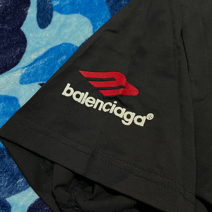 Remera Balenciaga 3B Sports Icon Negra
