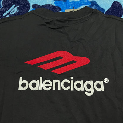 Remera Balenciaga 3B Sports Icon Negra