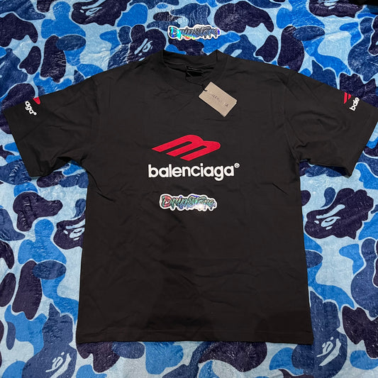 Remera Balenciaga 3B Sports Icon Negra