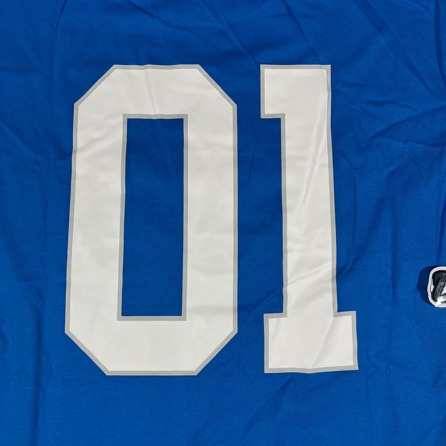 Remera Balenciaga Basketball Azul