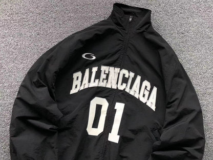 Campera Balenciaga Basketball Negra