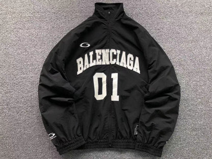 Campera Balenciaga Basketball Negra