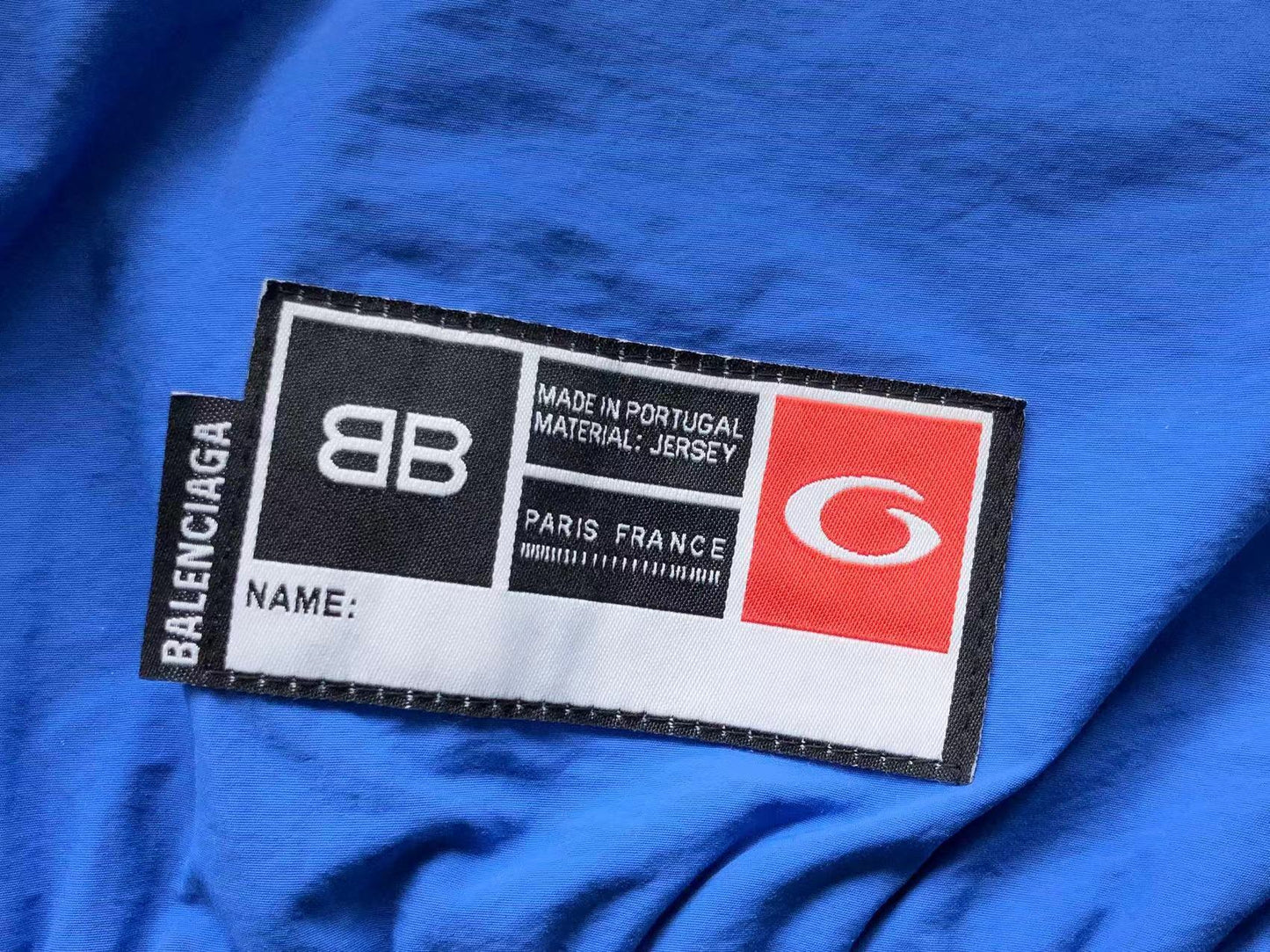 Campera Balenciaga Basketball Azul