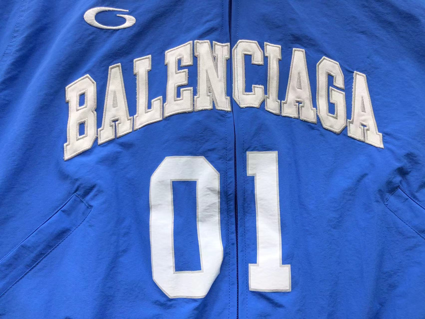 Campera Balenciaga Basketball Azul
