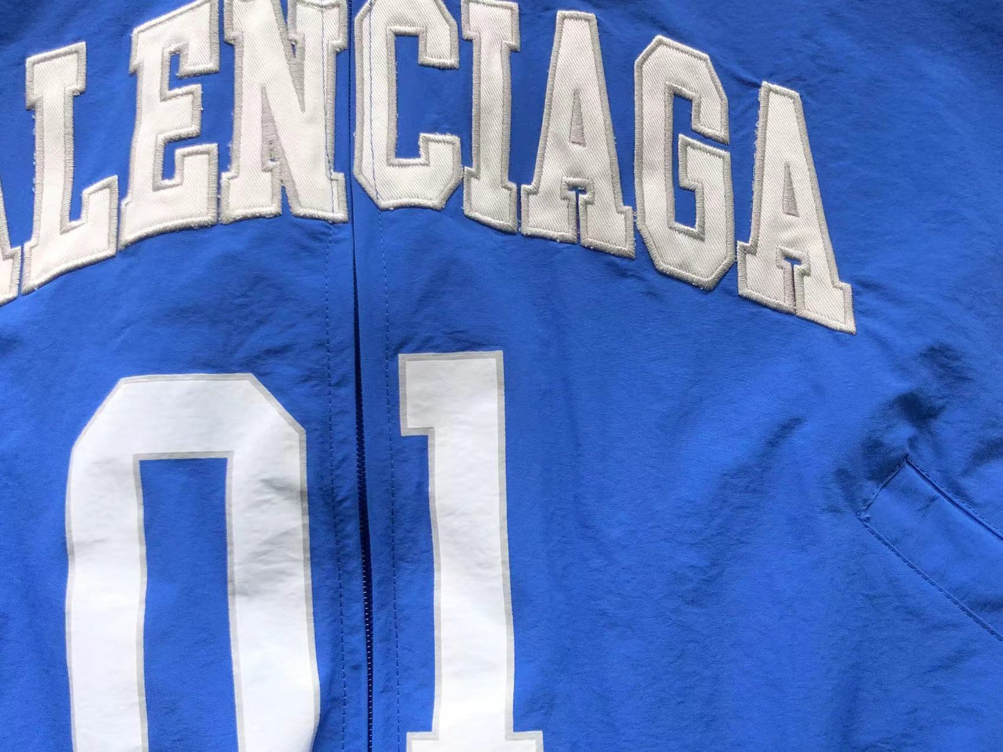 Campera Balenciaga Basketball Azul