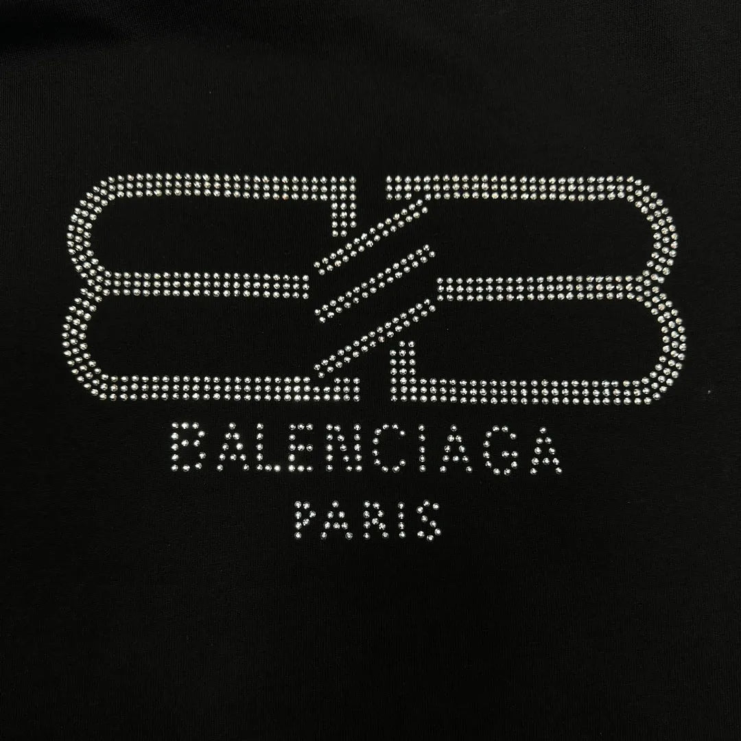 balenciaga-bb-paris-strass-t-shirt-black-2-Drip Store Argentina