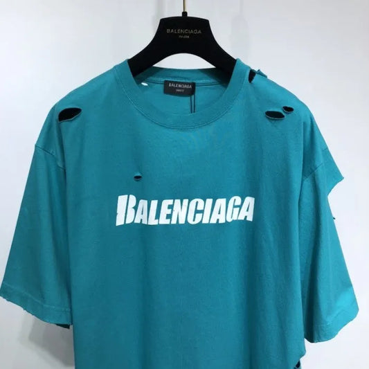 balenciaga-caps-destroyed-flatground-t-shirt-sky-blue-2-Drip Store Argentina