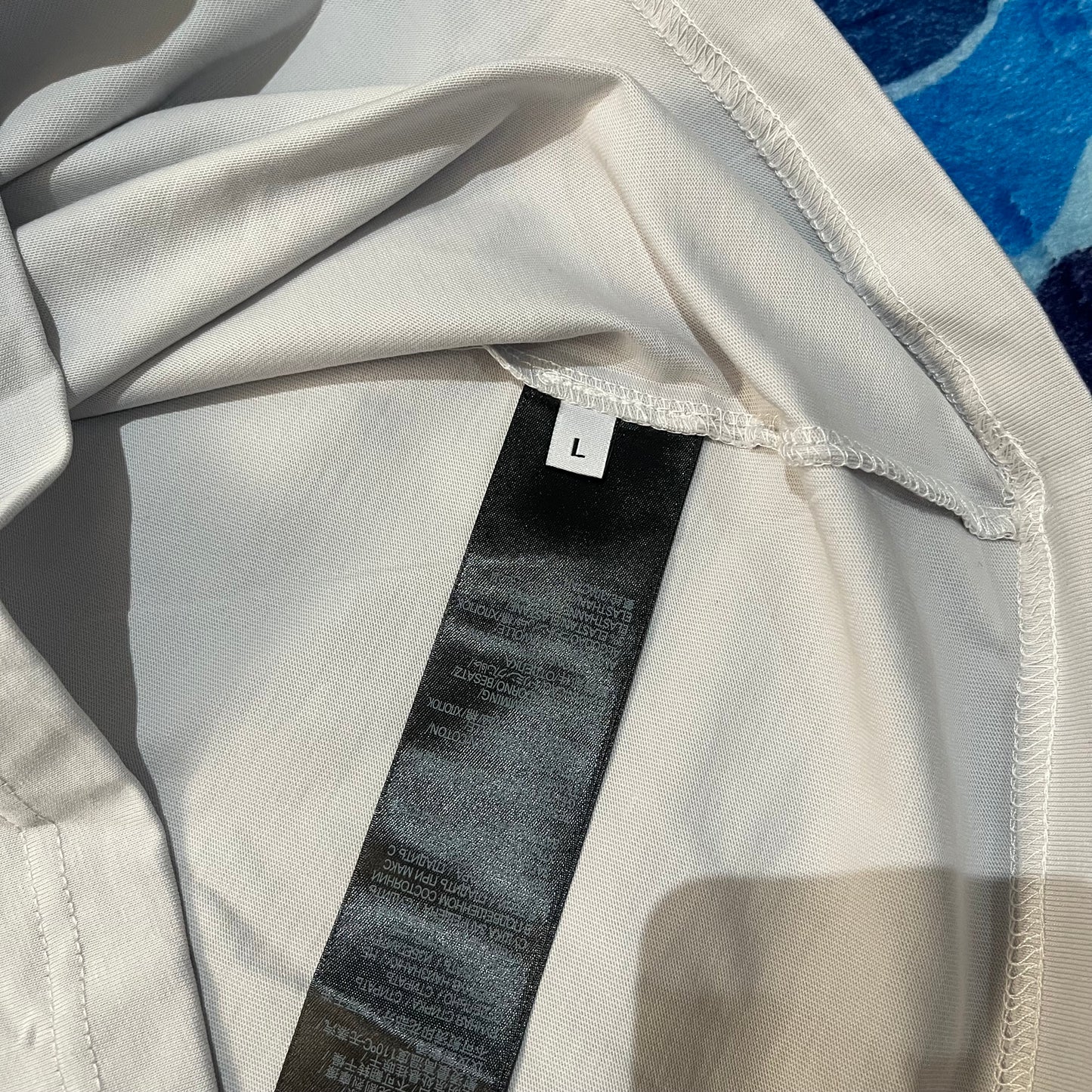 Remera Balenciaga Logo Print Blanca