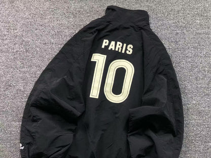 Campera Balenciaga Paris Soccer Negra