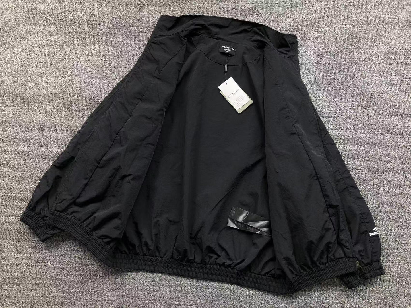Campera Balenciaga Paris Soccer Negra