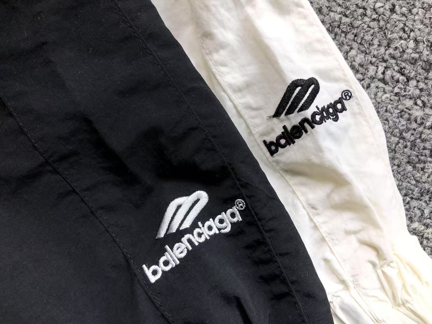 Campera Balenciaga Paris Soccer Negra