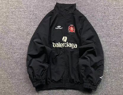 Campera Balenciaga Paris Soccer Negra