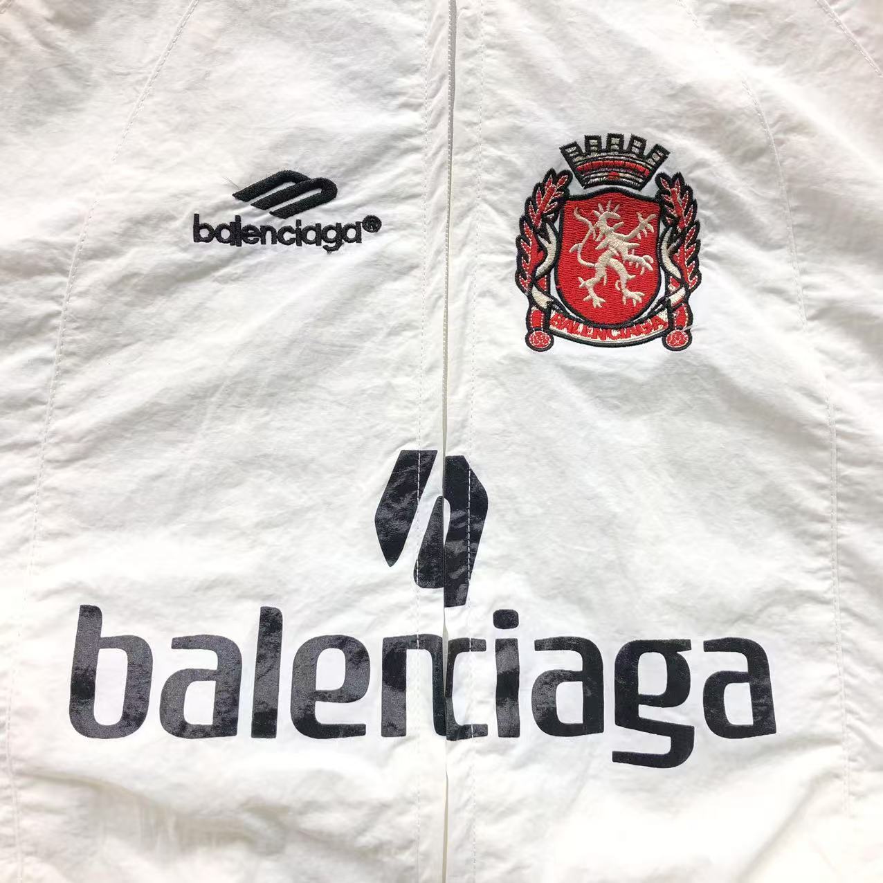Campera Balenciaga Paris Soccer Blanca