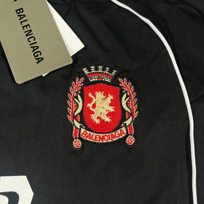 Remera Balenciaga Paris Soccer Negra