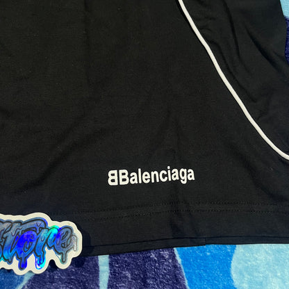 Remera Balenciaga Paris Soccer Negra