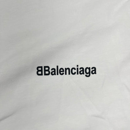 Remera Balenciaga Paris Soccer Blanca