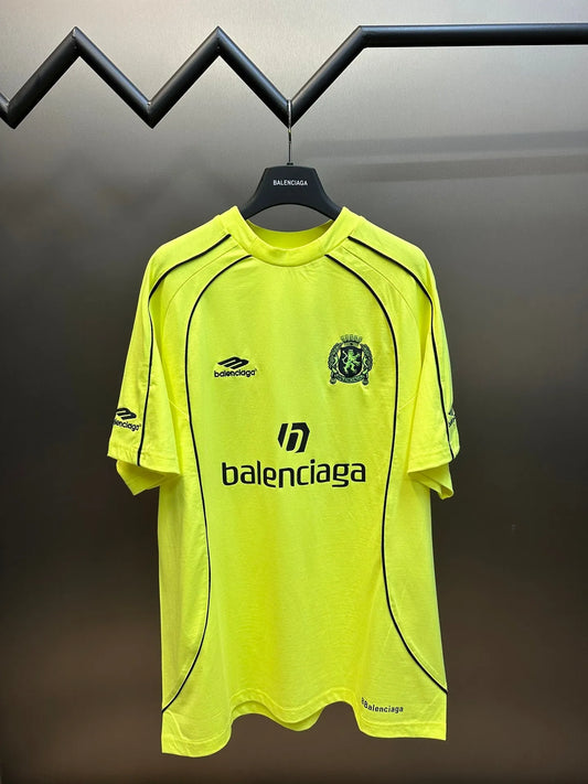 balenciaga-paris-soccer-t-shirt-yellow-Drip Store Argentina