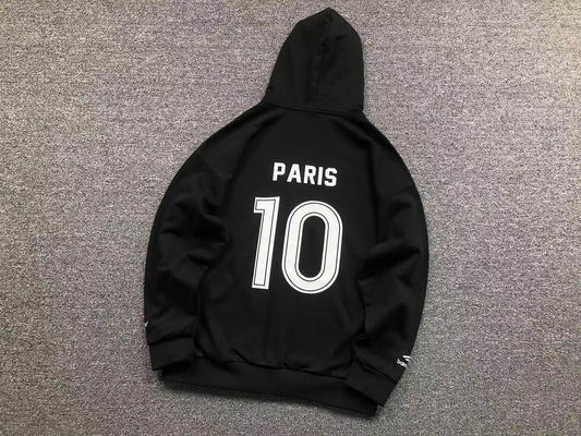 Campera Balenciaga Paris Soccer Negra