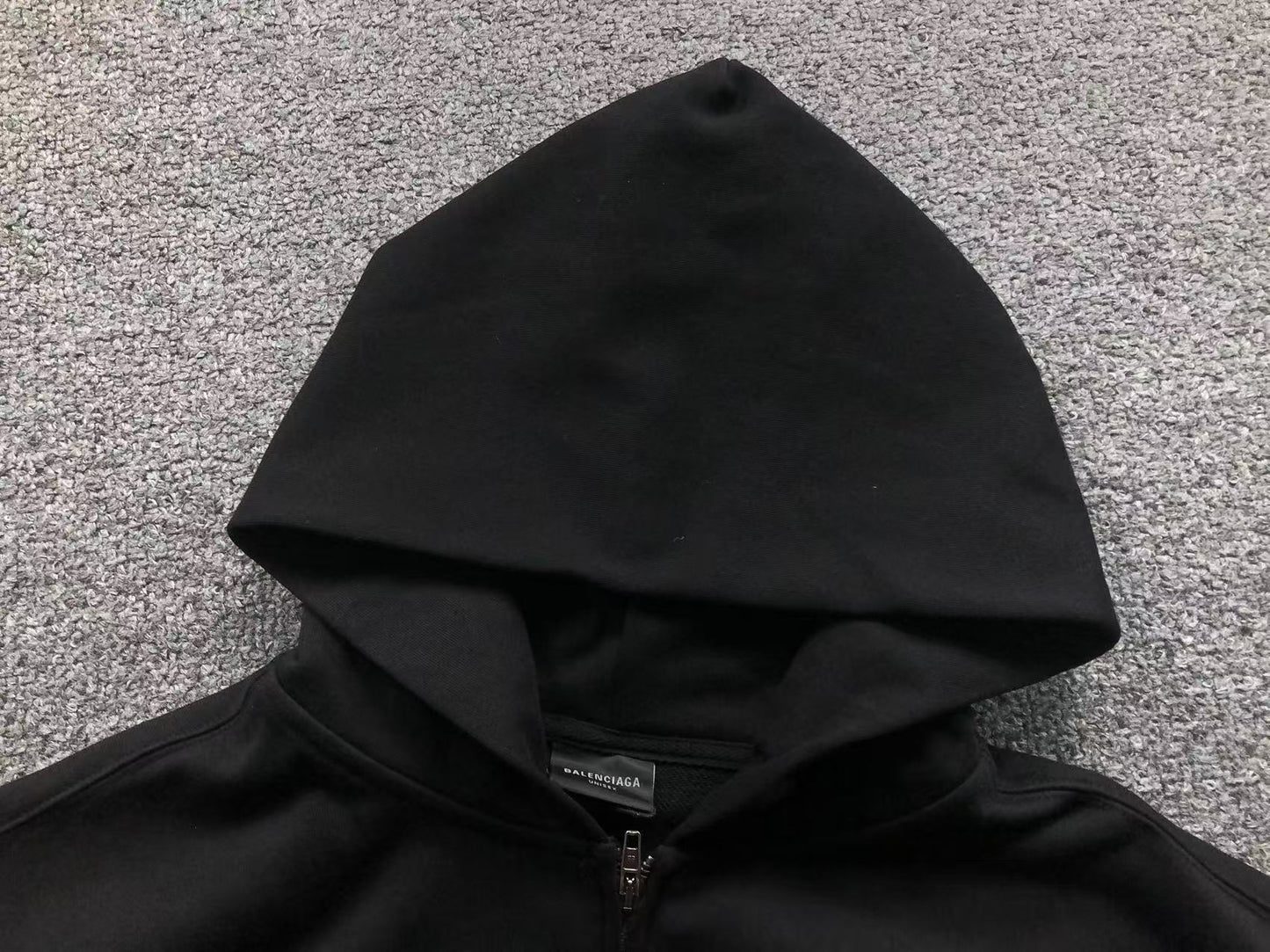 Campera Balenciaga Paris Soccer Negra