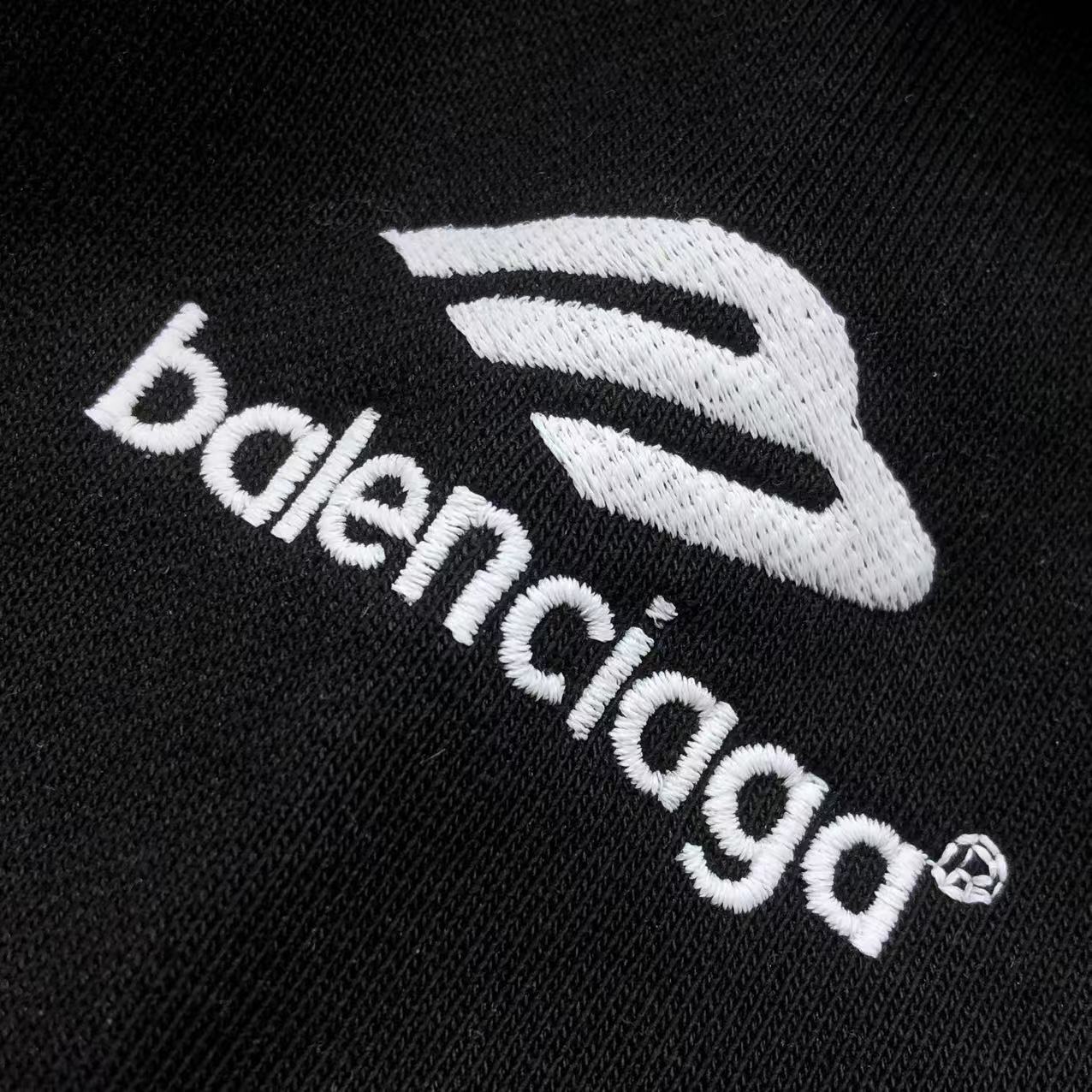 Campera Balenciaga Paris Soccer Negra