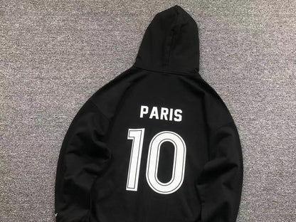 Campera Balenciaga Paris Soccer Negra