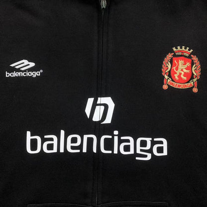 Campera Balenciaga Paris Soccer Negra