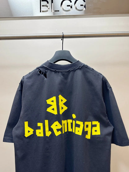 balenciaga-tape-type-t-shirt-black-3-Drip Store Argentina