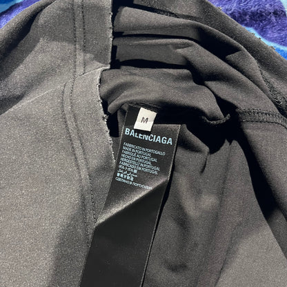 Remera Balenciaga Tape Type Cinta Negra