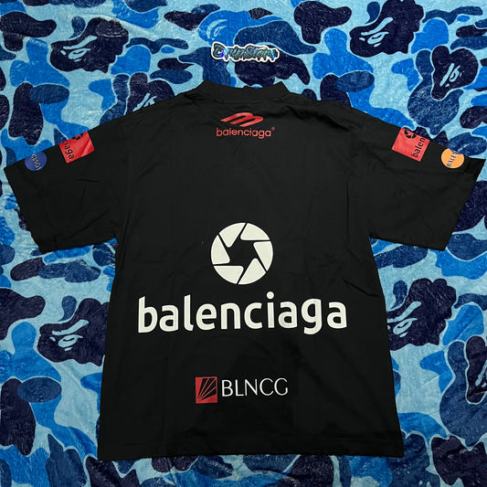 Remera Balenciaga Top League Negra