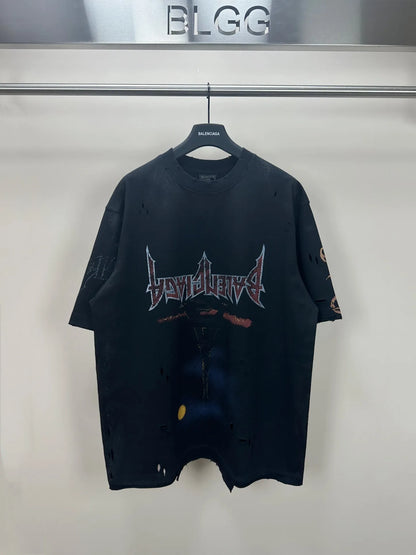 balenciaga-upside-down-paris-moon-tee-black-Drip Store Argentina