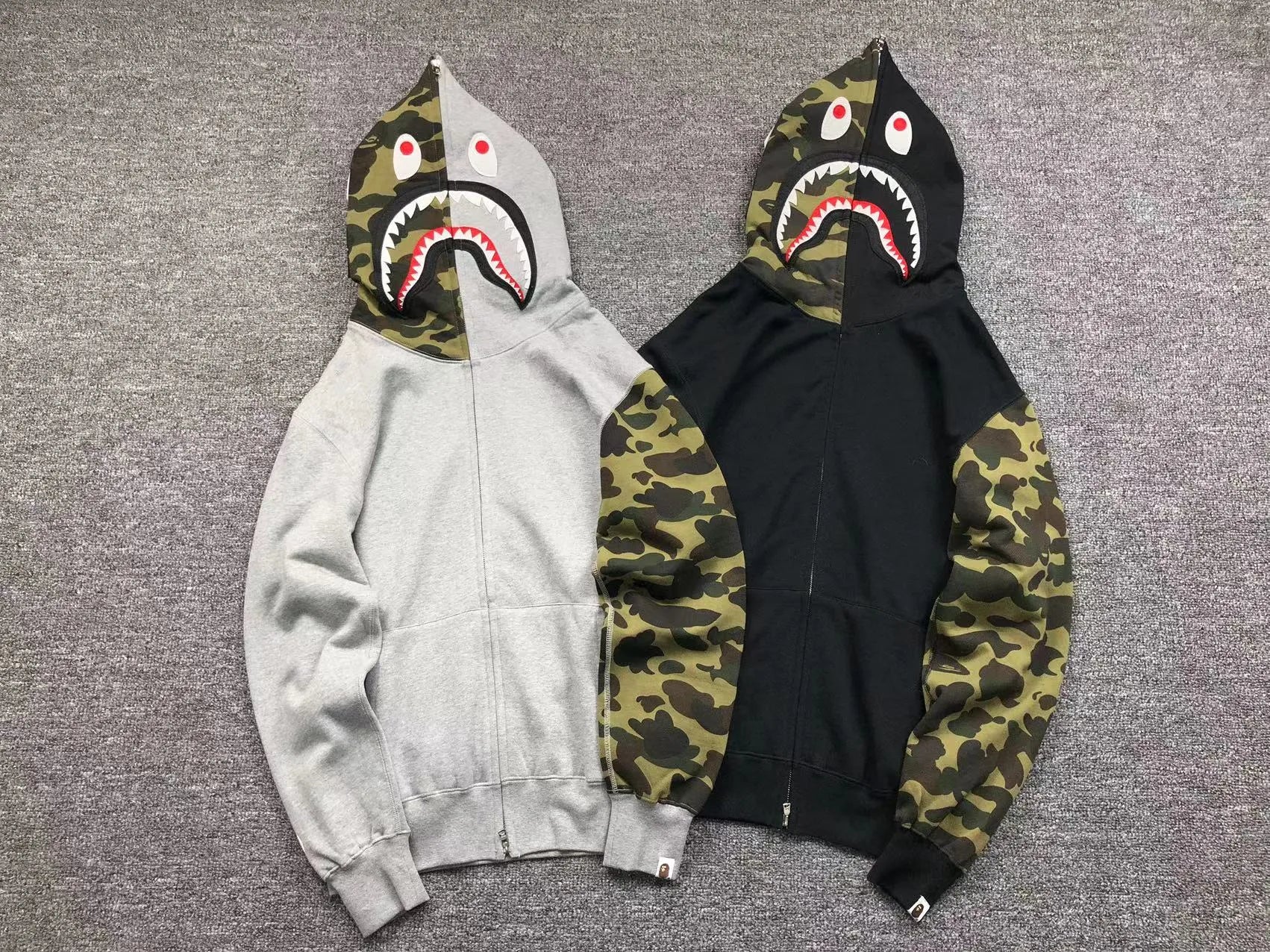 bape-1st-camo-shark-full-zip-hoodie-grey-4-Drip Store Argentina