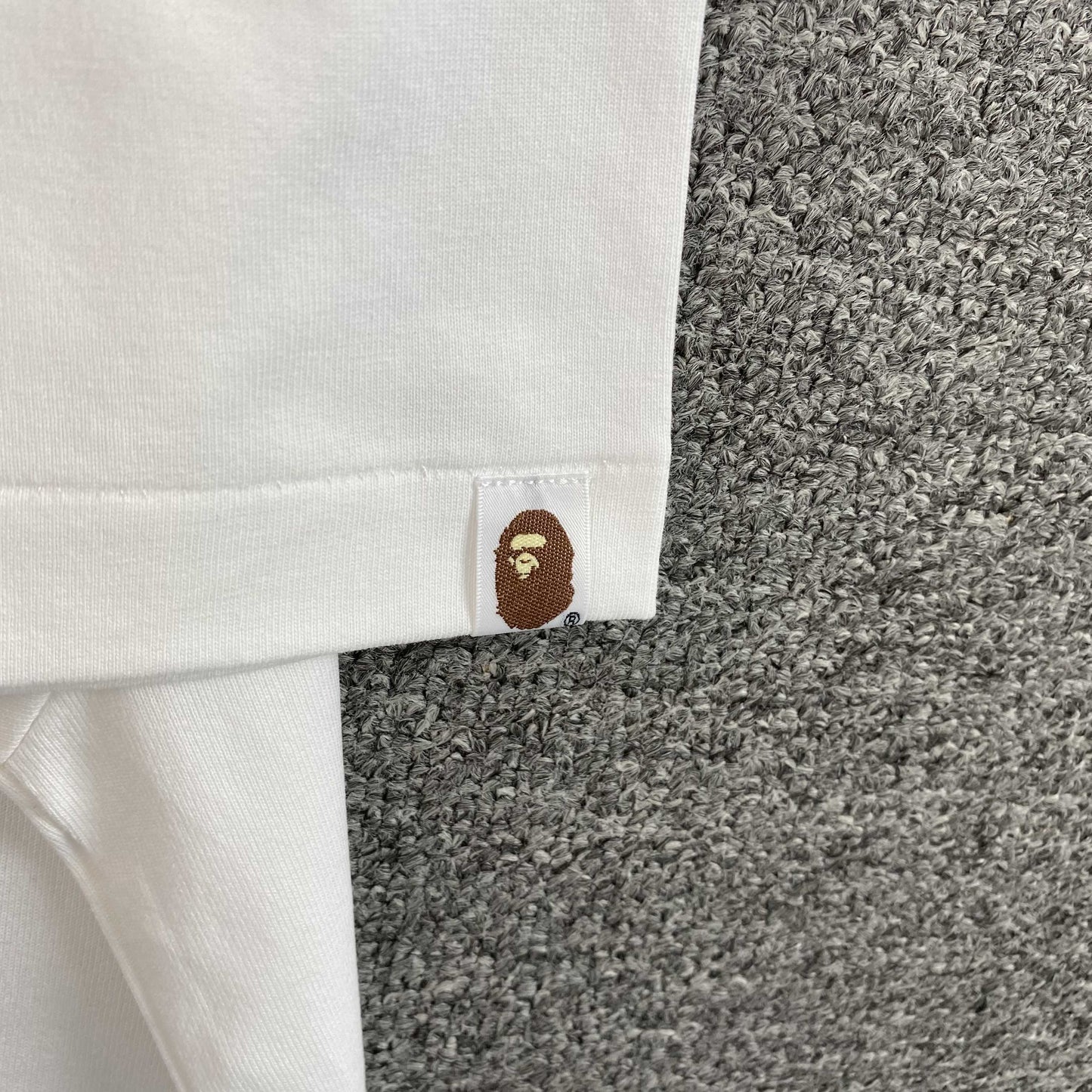 Remera Bape Art Camo Blanca