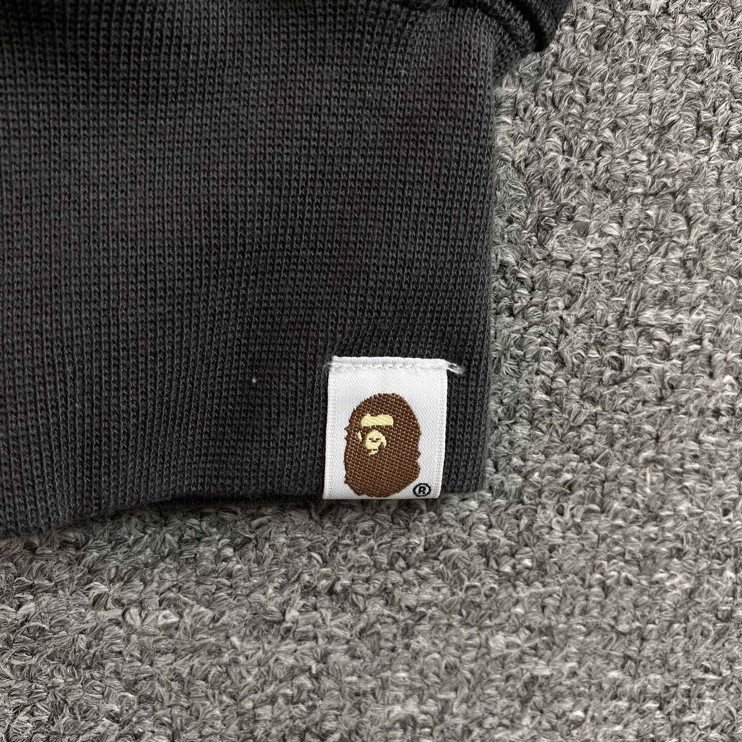 Campera Bape City Camo Shark Full Zip Negra