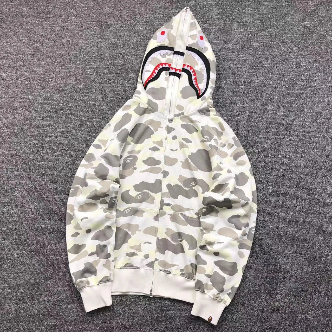 bape-city-camo-shark-wide-full-zip-double-hoodie-white-Drip Store Argentina