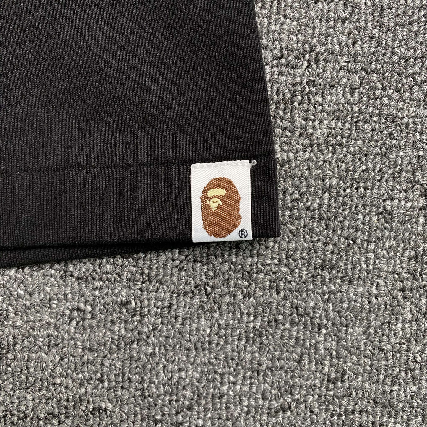 Remera Bape College Negra