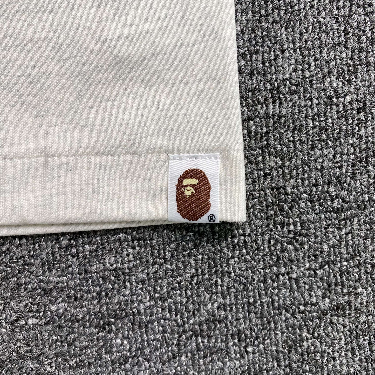Remera Bape College Blanca