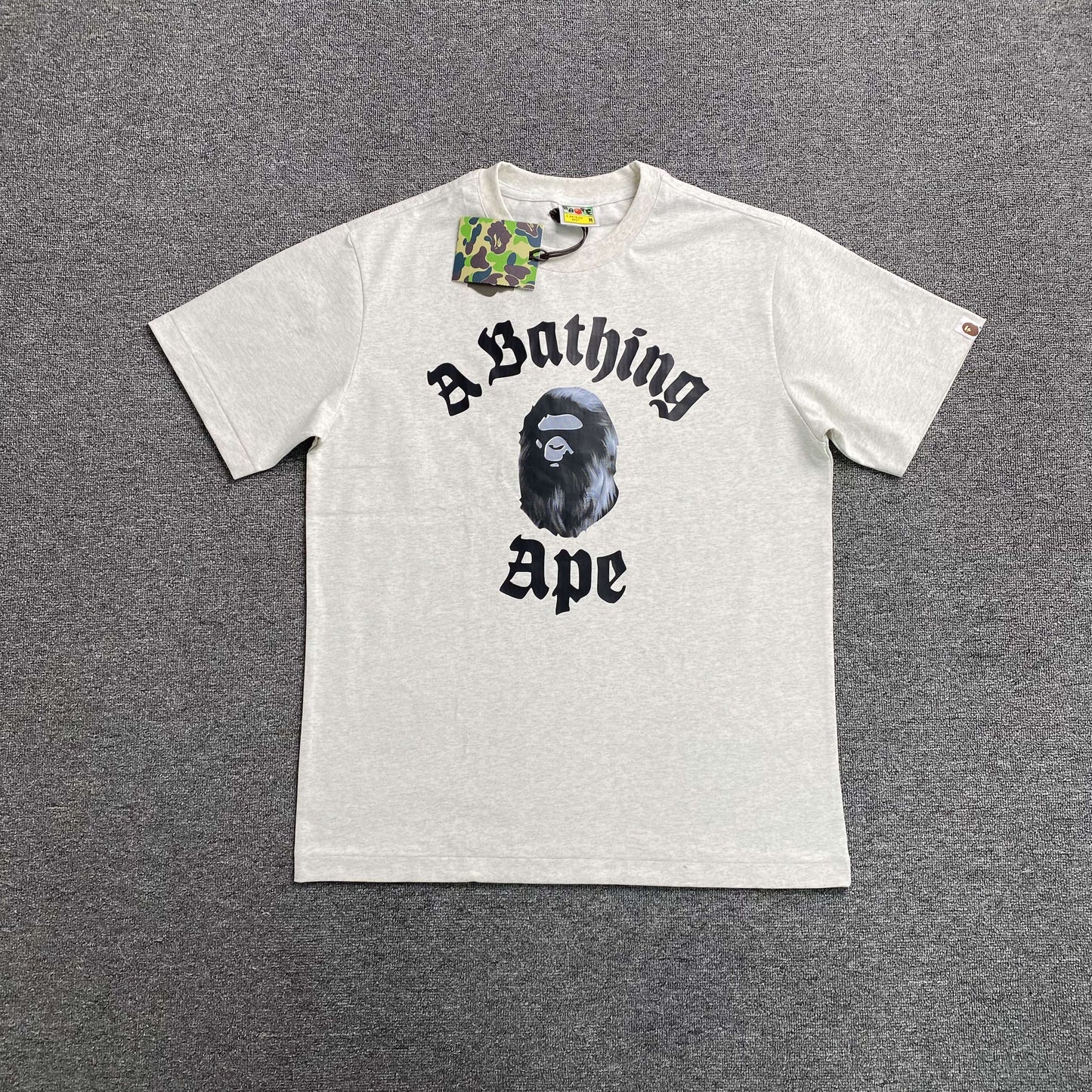 Remera Bape College Blanca