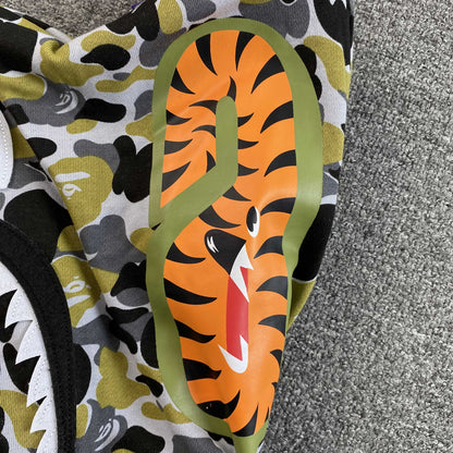 Campera Bape Ginza Separate Shark Full Zip Multicolor