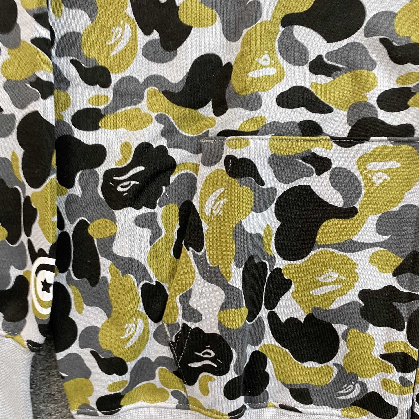 Campera Bape Ginza Separate Shark Full Zip Multicolor