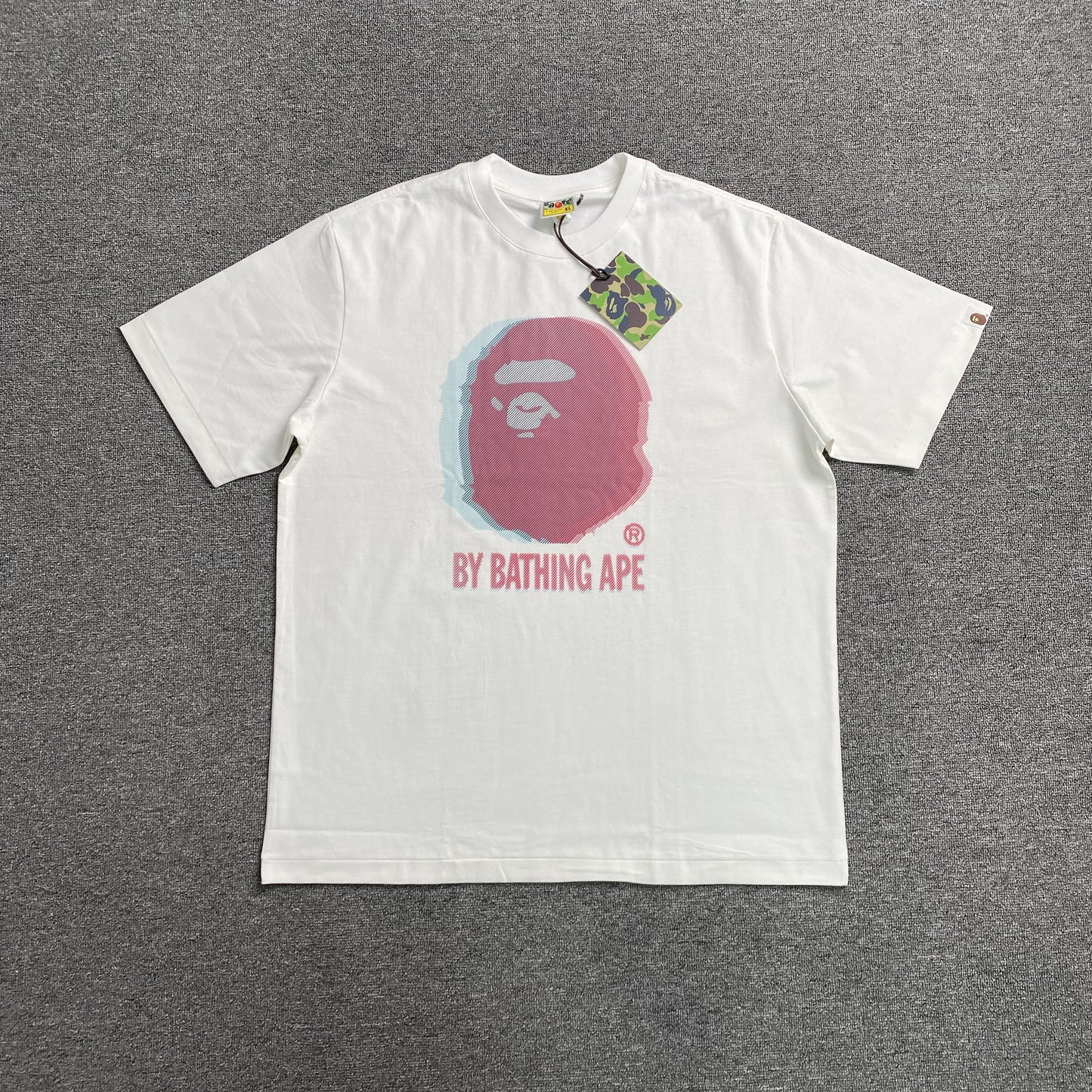 bape-glitch-art-tee-white-Drip Store Argentina