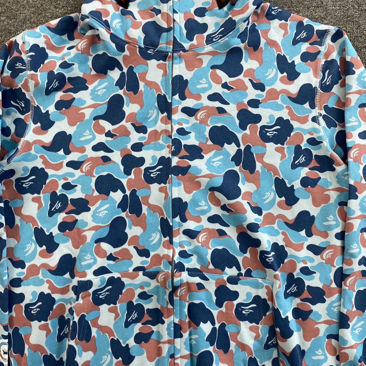 Campera Bape Hangzhou Separate Shark Full Zip Multicolor