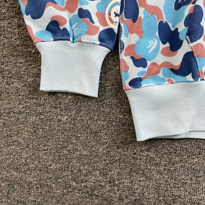 Campera Bape Hangzhou Separate Shark Full Zip Multicolor