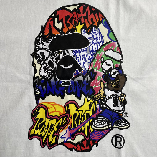 bape-lux-sport-ape-head-tee-white-2-Drip Store Argentina