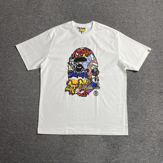 bape-lux-sport-ape-head-tee-white-Drip Store Argentina