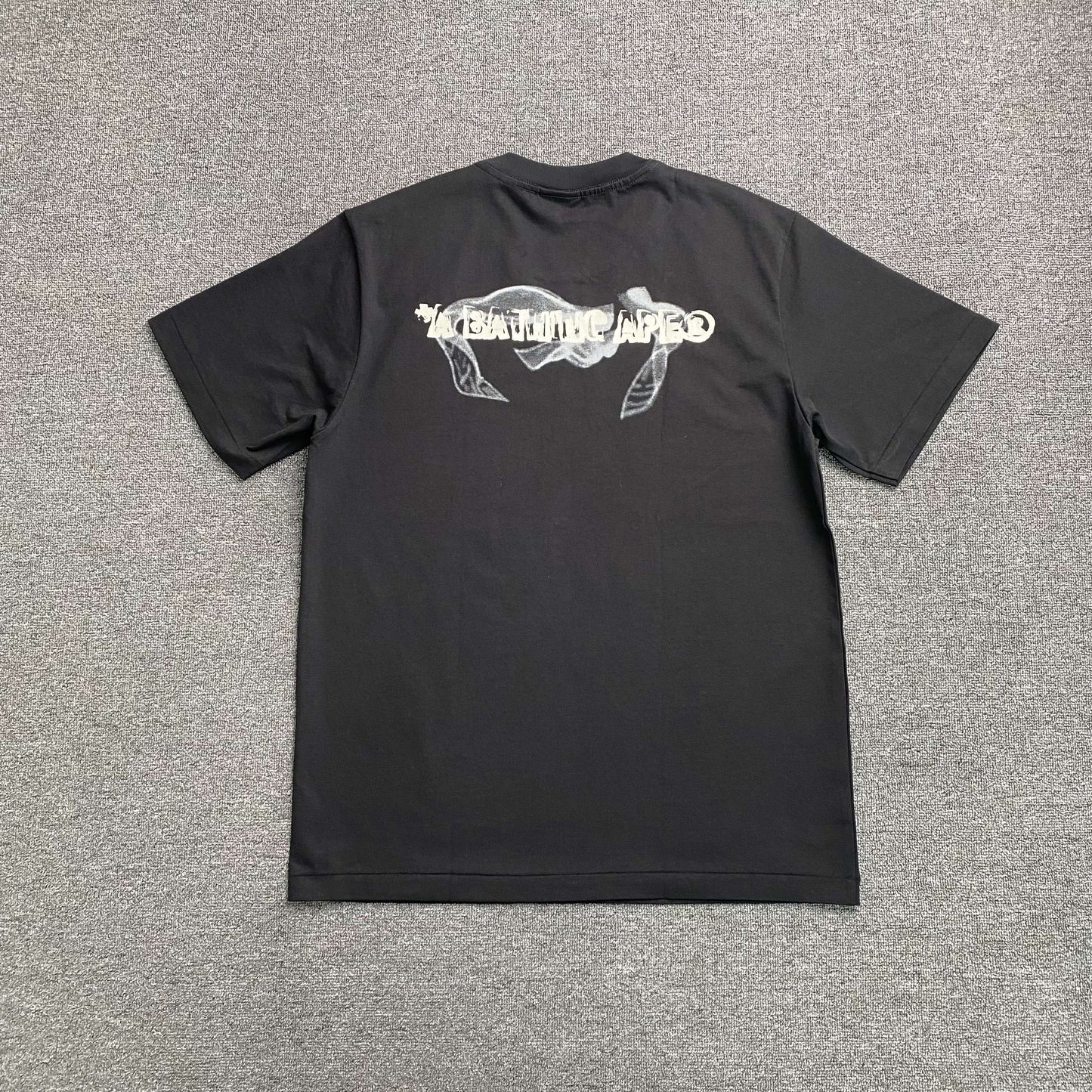 Remera Bape Mosquito Coil Ape Head Negra